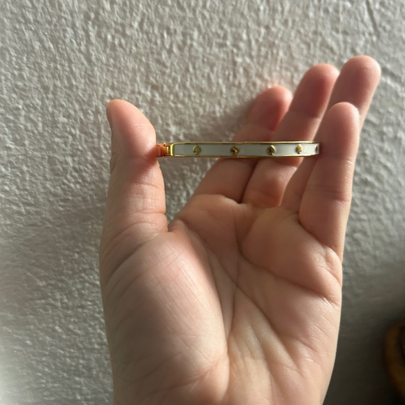 Kate Spade Gold Tone & White Bracelet - Picture 2 of 3